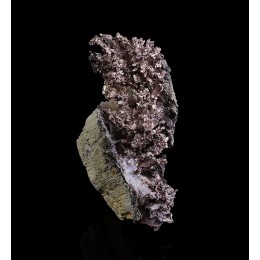Silver on Calcite Bouismas, Morocco M05277